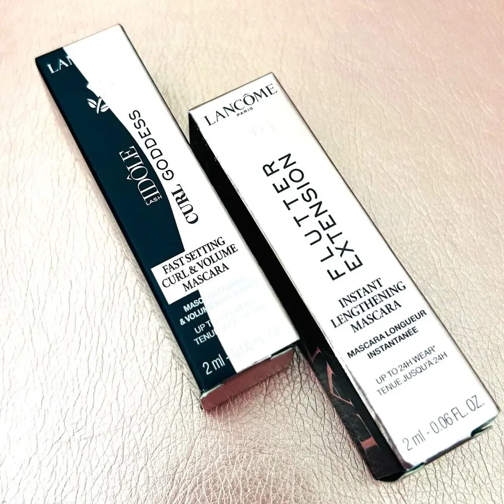 Lancôme Mascara Bundle 2pc Curl Goddess Flutter Extension NIB